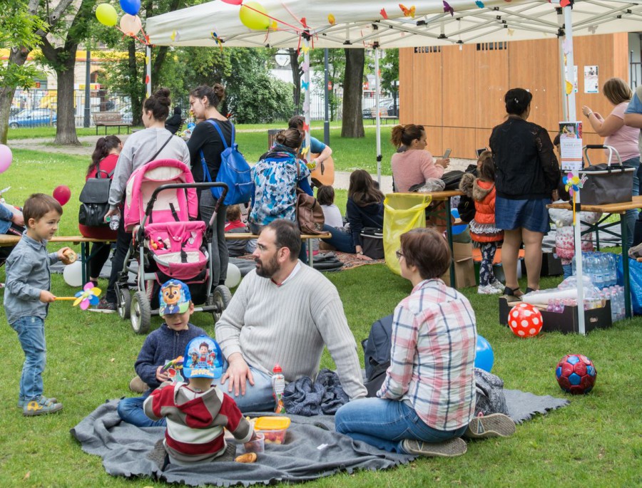 Családi piknik a Kálvária téren