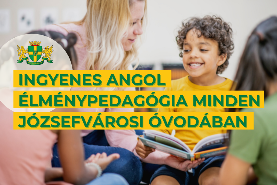 Ingyenes angol élménypedagógia a kerületi óvodákban