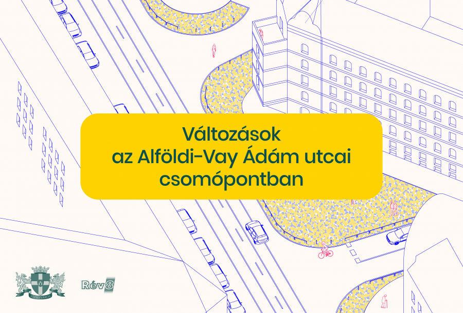 Alföldi utca-Vay Ádám utca: változások a csomópontban
