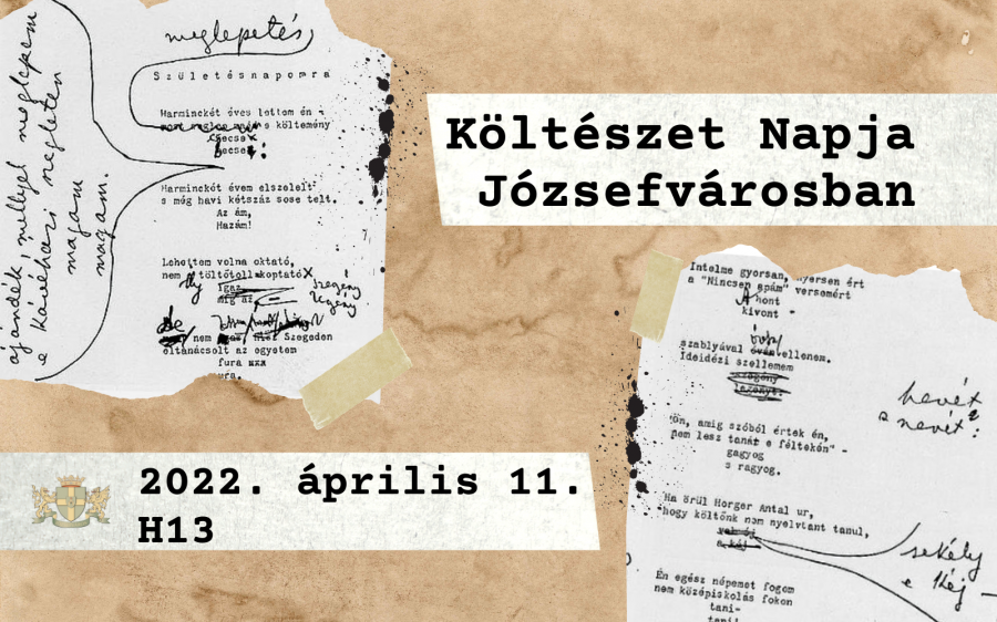A költészet napja Józsefvárosban