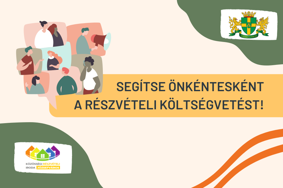 Önkénteseket várunk a 2022-es részvételi költségvetés szervezéséhez