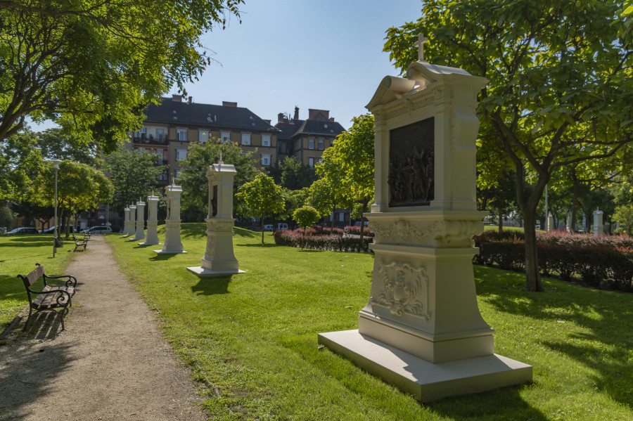 A Golgota téri Keresztút átadó ünnepsége