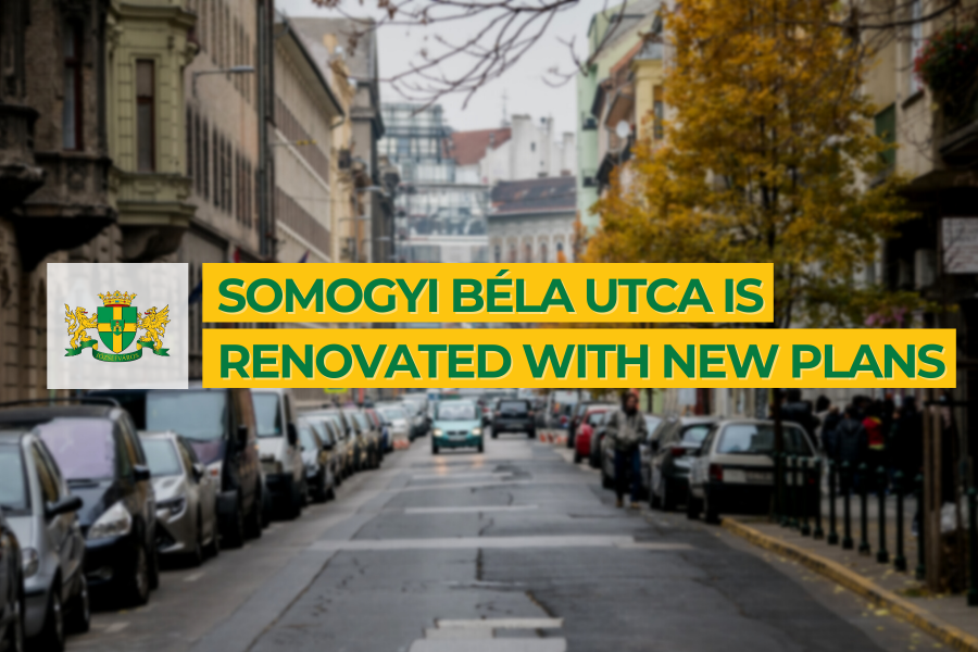 Somogyi Béla utca is renovated with new plans