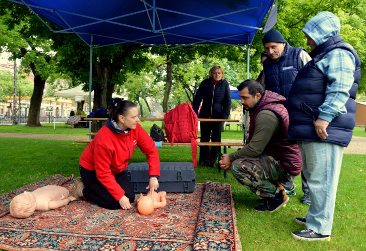 Egészségtudatos és szórakoztató programok a Kálvária téren