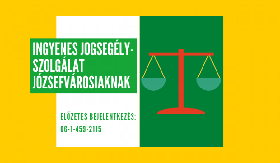 Ingyenes jogsegélyszolgálat józsefvárosiaknak