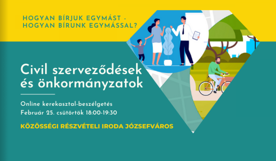 Civil szerveződések és önkormányzatok – Online kerekasztal-beszélgetés