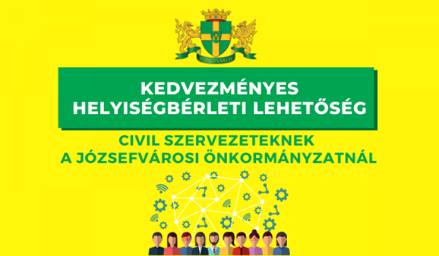 Helyiségbérleti lehetőségek civil és egyházi szervezeteknek a Józsefvárosi Önkormányzatnál