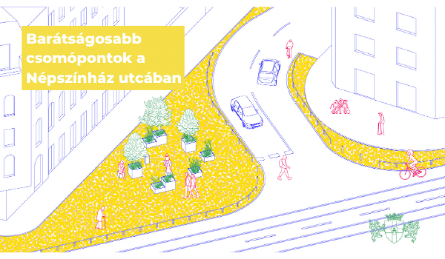 Barátságosabb csomópontok a Népszínház utcában