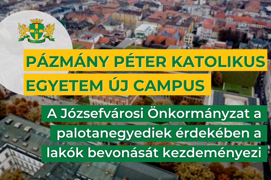 Új campus a Palotanegyedben