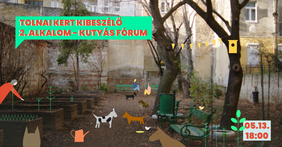 Tolnai kert kibeszélő online kutyás fórum május 13-án, 18 órától!