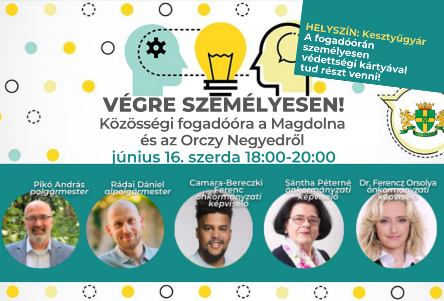 Közösségi fogadóóra a Magdolna és az Orczy Negyedről