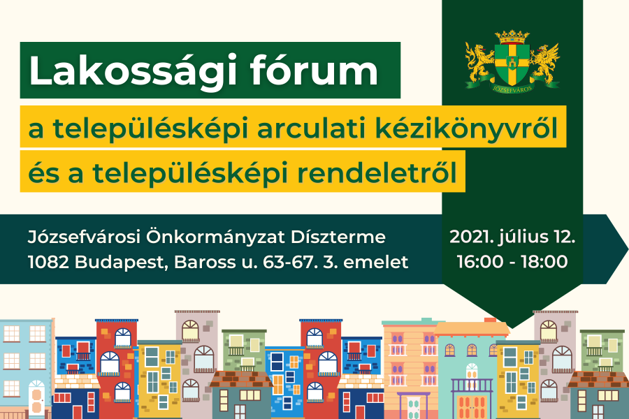 Lakossági fórum a településképi arculati kézikönyvről és a településképi rendeletről