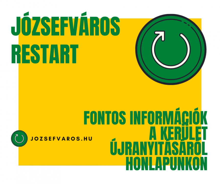   Józsefváros is újraindul - restart programunk