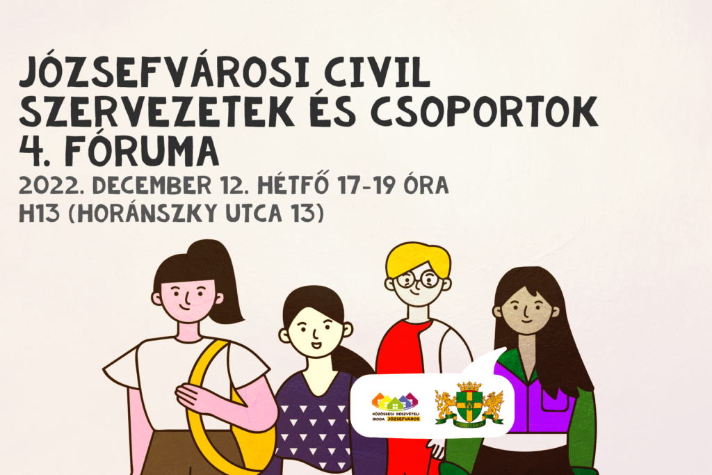 Józsefvárosi civil szervezetek és csoportok negyedik fóruma
