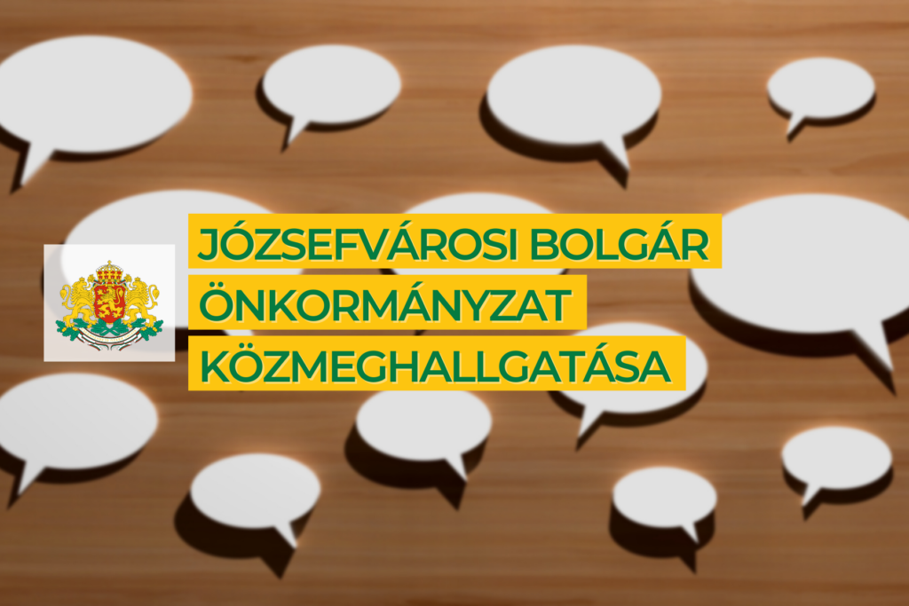 Józsefvárosi Bolgár Önkormányzat Közmeghallgatás 2022.