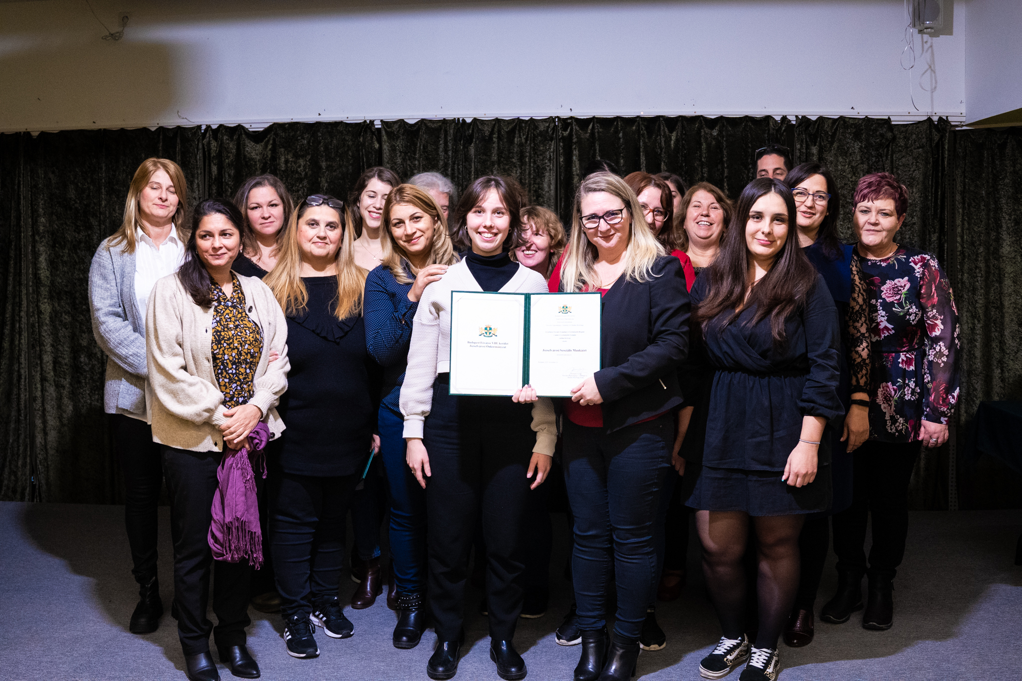 Díjazottaink a Szociális Munka napján