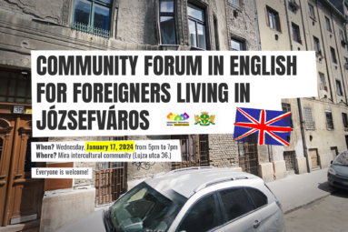 Community forum in English for foreigners living in Józsefváros