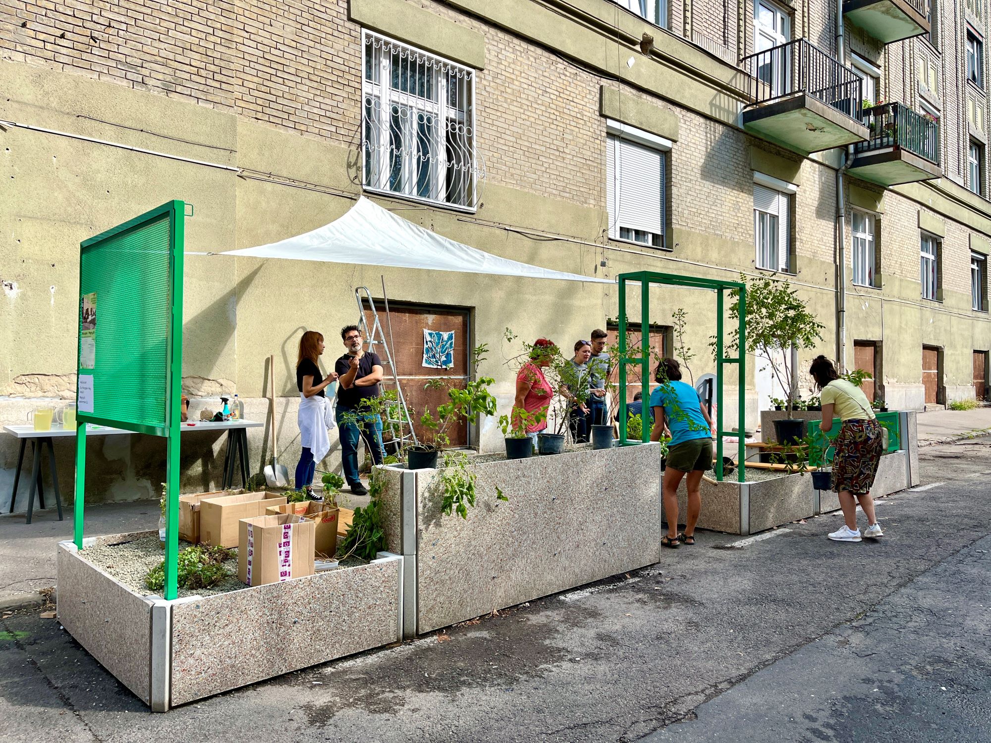 Mikroparkok Józsefvárosban