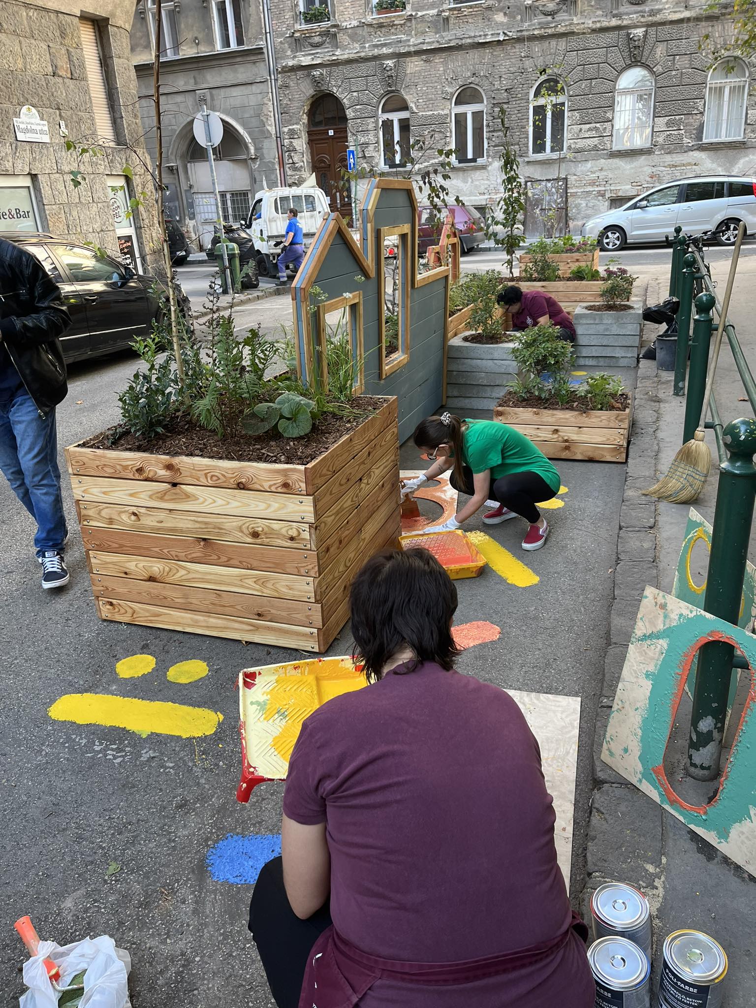 Mikroparkok Józsefvárosban