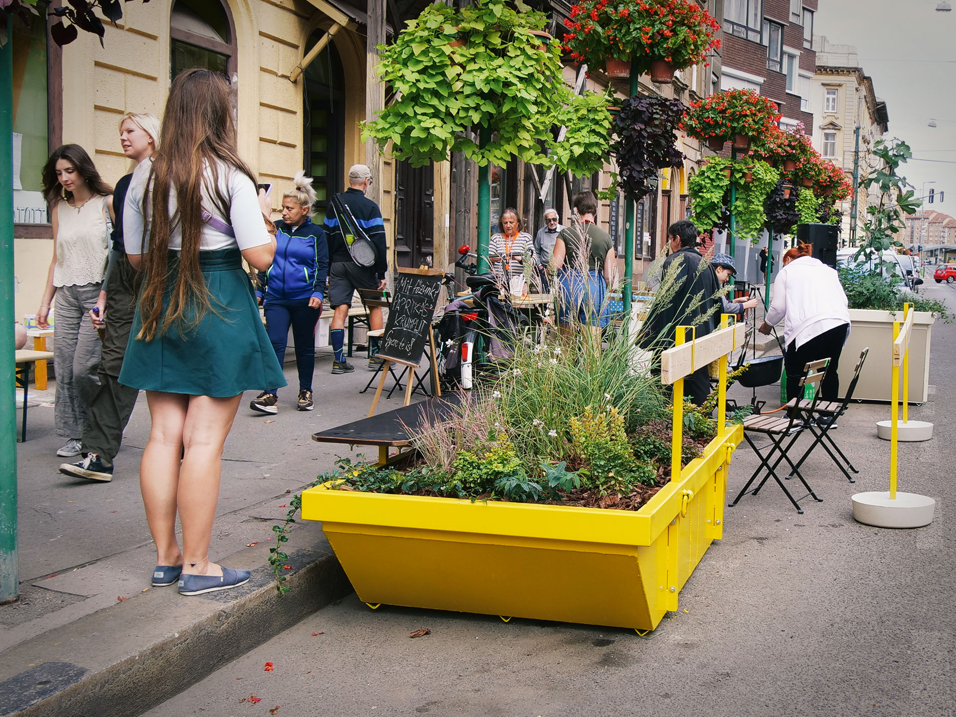 Mikroparkok Józsefvárosban