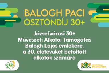 Balogh Paci ösztöndíj 30+