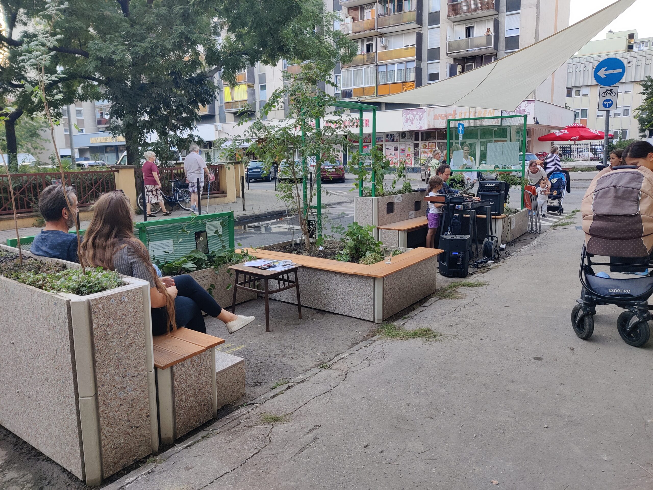 Mikroparkok Józsefvárosban