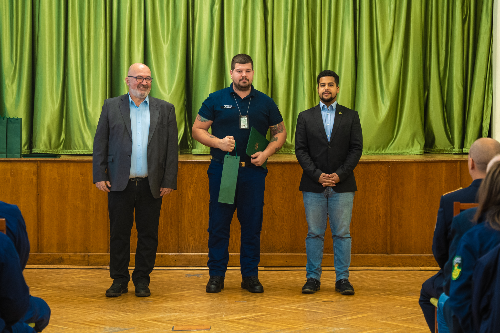 A VIII. kerületi Közterület-felügyelet kitüntetettjei