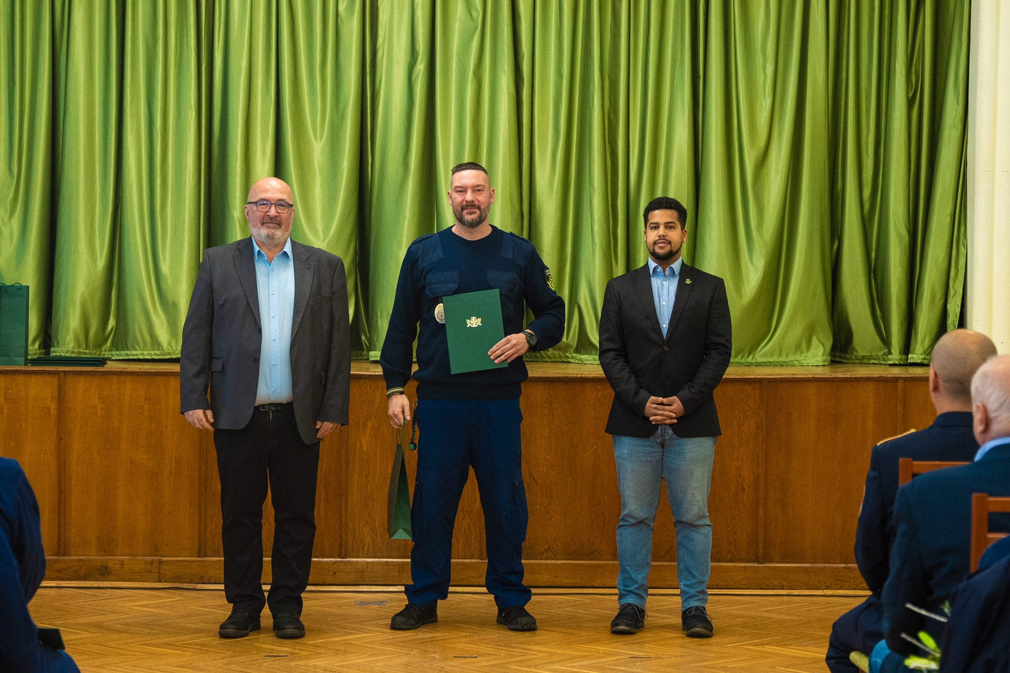 A VIII. kerületi Közterület-felügyelet kitüntetettjei