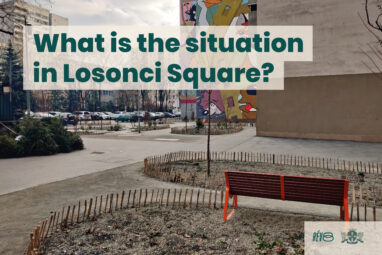 What is the situation in Losonci square?
