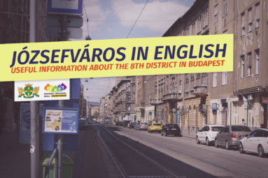 Józsefváros in English Useful Information about the 8th district in Budapest