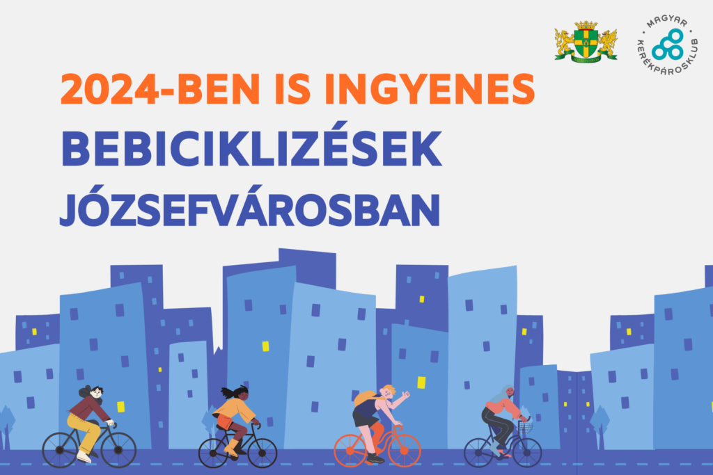 2024-ben is ingyenes bebiciklizsek Józsefvárosban  