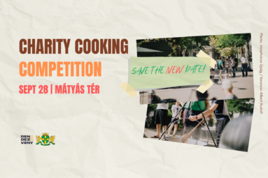 Charity cooking competition Sept 28. Mátyás tér Save the new date