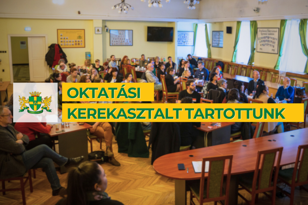 Oktatási kerekasztalt tartottunk  