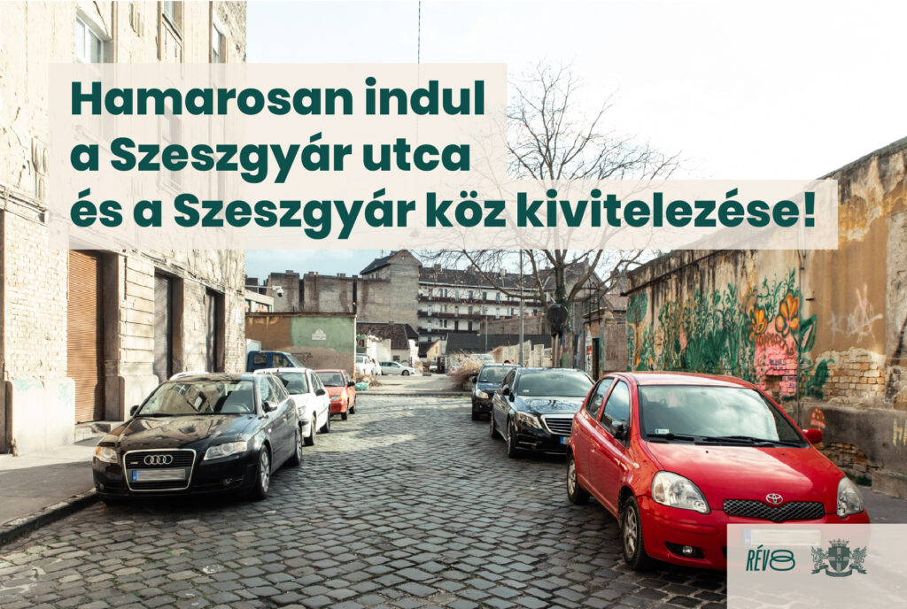 Hamarosan indul a Szeszgyár utca és a Szeszgyár köz kivitelezése  