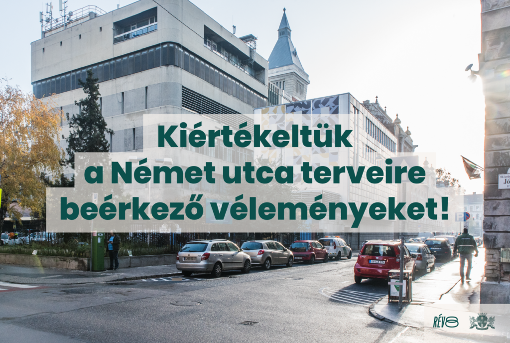 Kiértékeltük a Német utca terveire beérkező véleményeket  