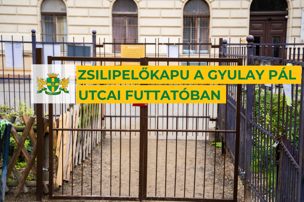 Zsilipelőkapu a Gyulay Pál utcai futtatóban  