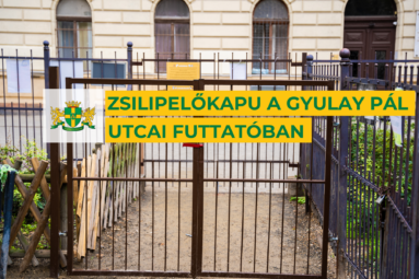 Zsilipelőkapu a Gyulay Pál utcai futtatóban