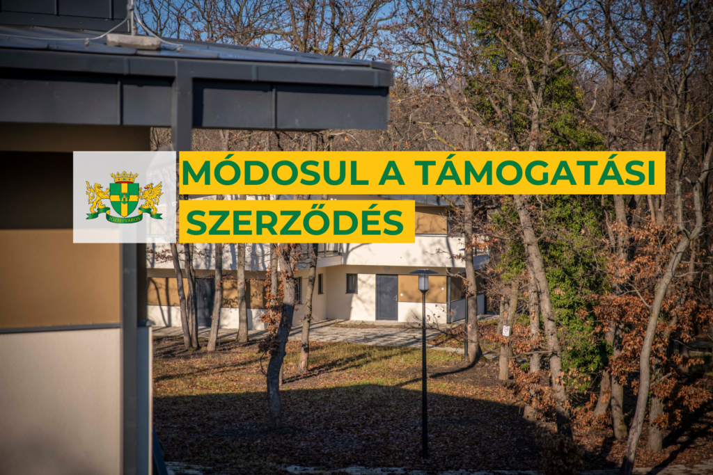 Módosul a támogatási szerződés  