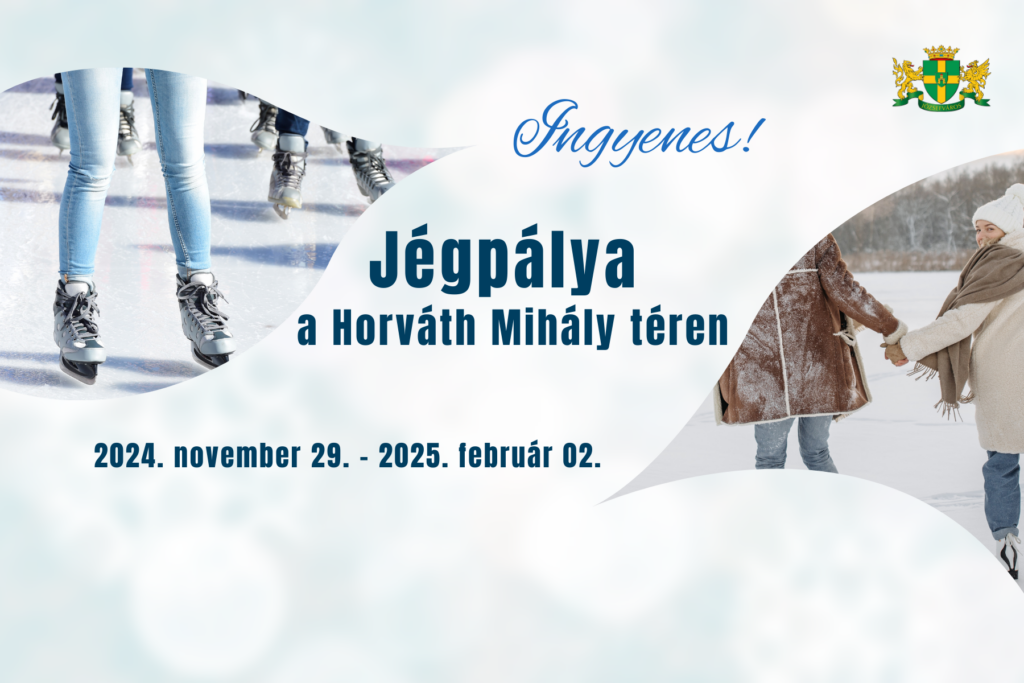 Ingyenes jégpálya a Horváth Mihály téren 2024. november 29-2025. február 02.  