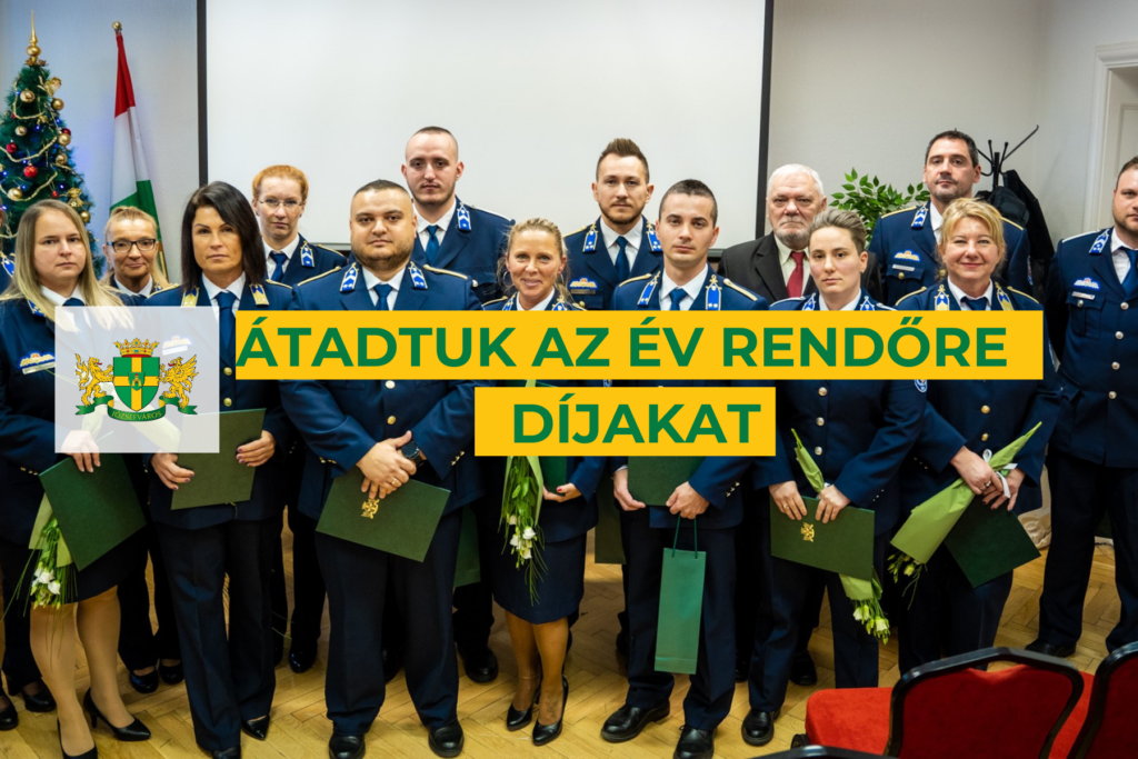 Átadtuk az év rendőre díjakat  