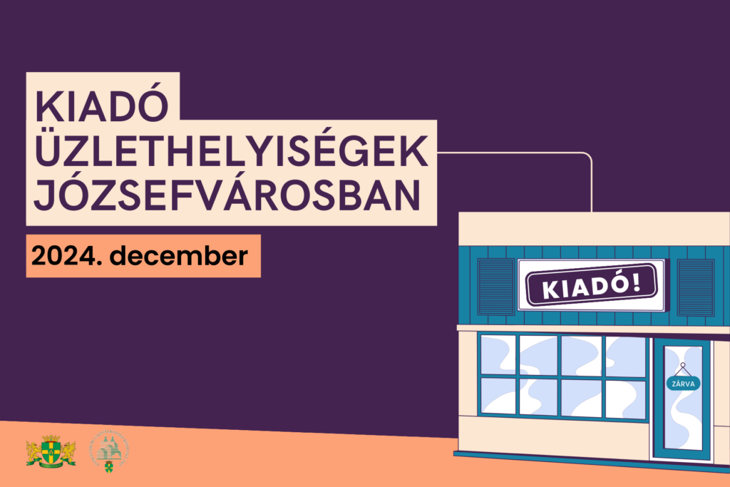 Kiadó üzlethelyiségek Józsefvárosban - 2024. december  