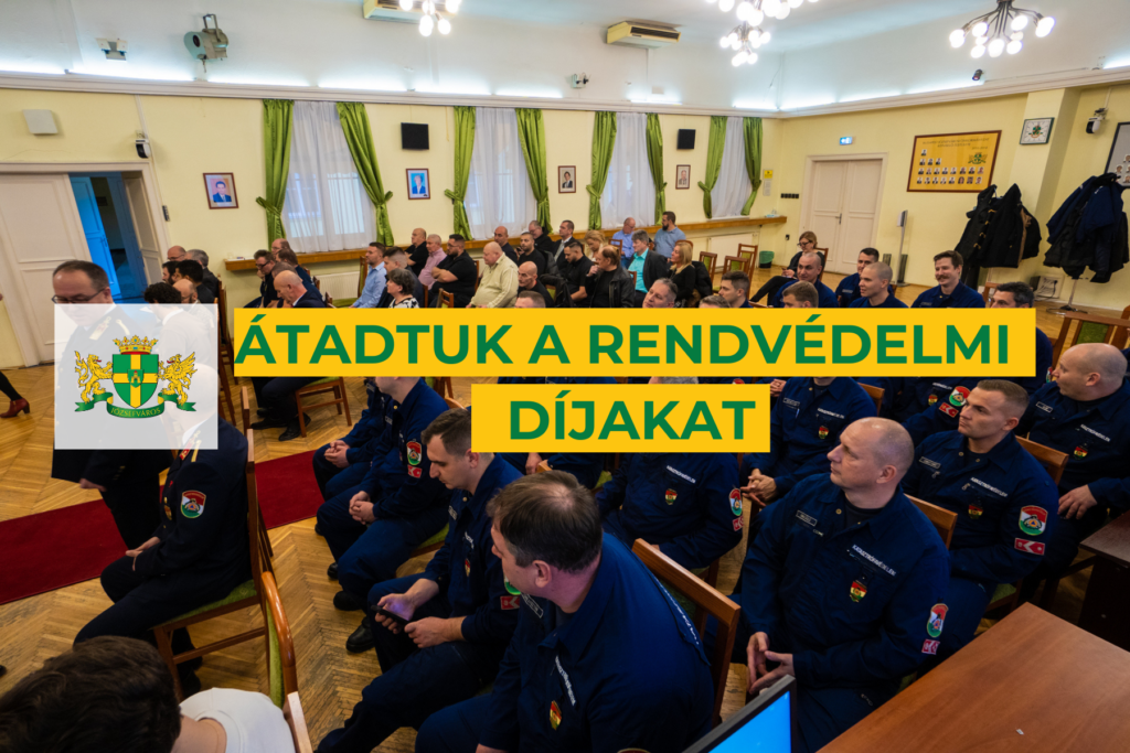 Átadtuk a rendvédelmi díjakat  