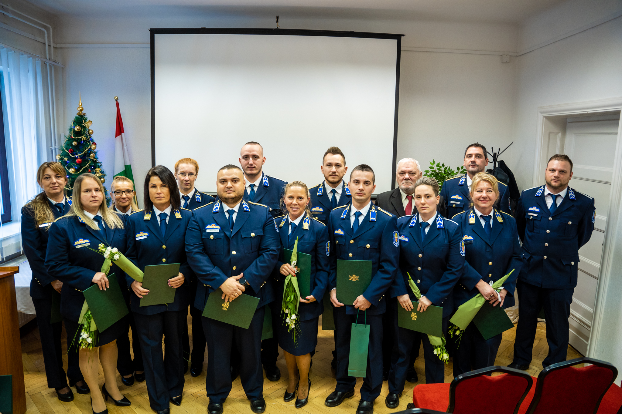 A Józsefváros Biztonságáért díj kitüntetettjei