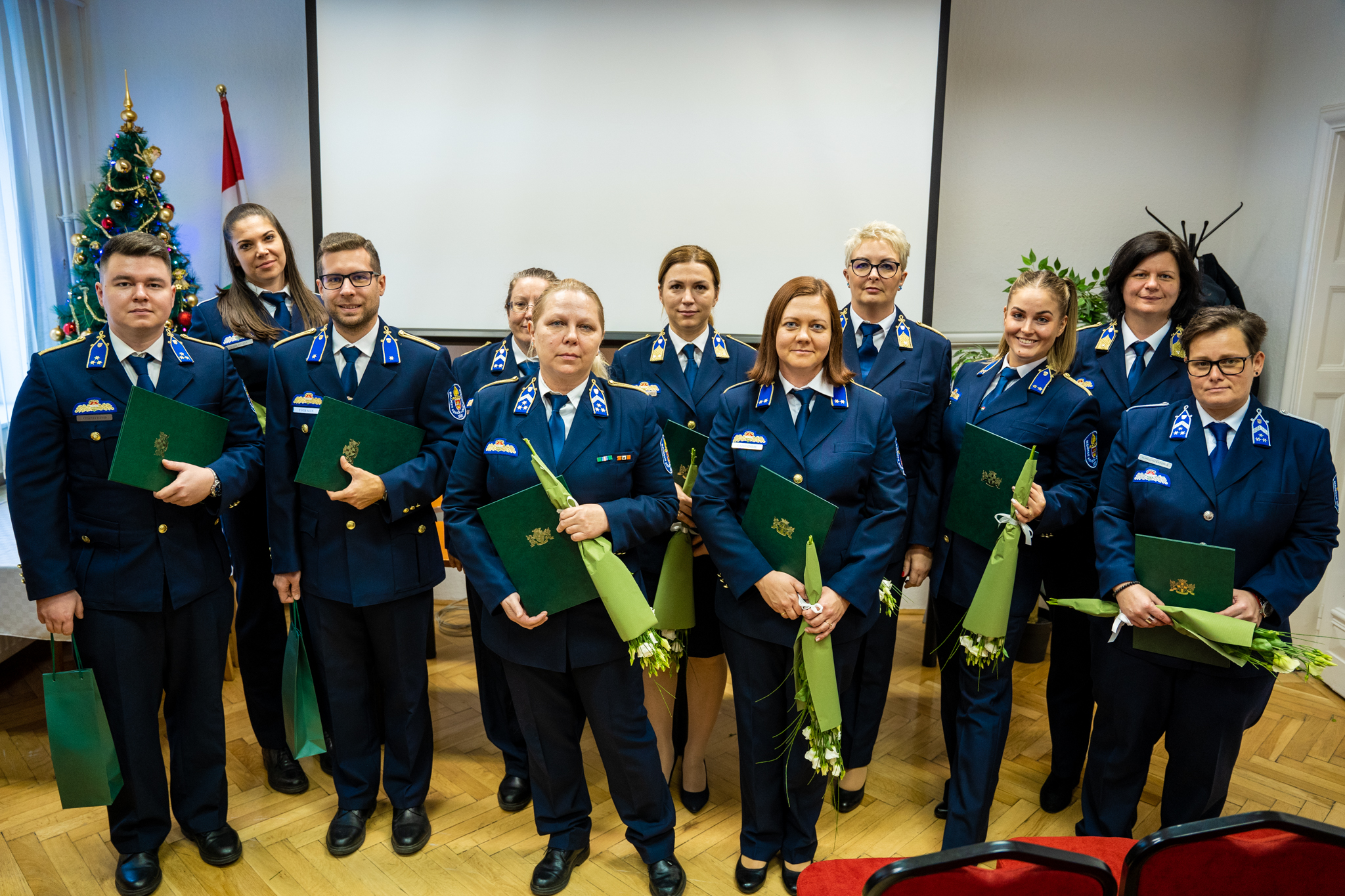 A Józsefváros Biztonságáért díj kitüntetettjei