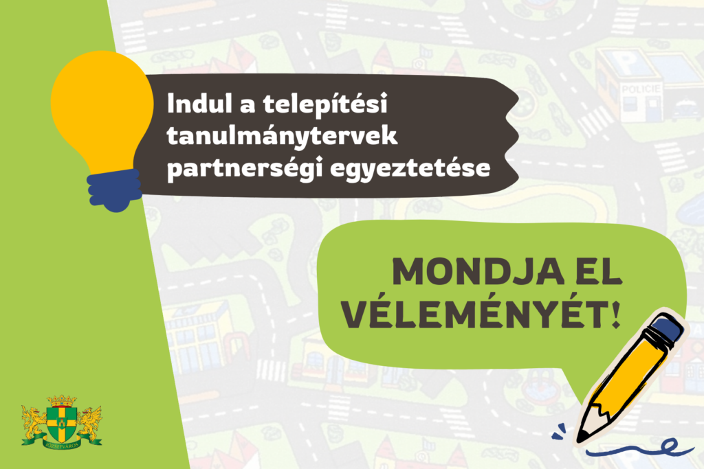 Indul a telepítési tanulmánytervek partnerségi egyeztetése - mondja el véleményét!  