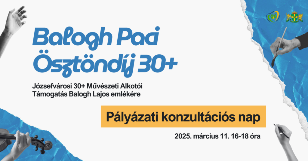 Balogh Paci 30+ – Pályázati konzultációs nap