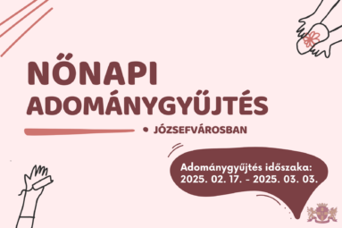 Nőnapi adománygyűjtés józsefvárosi nőknek - 2025