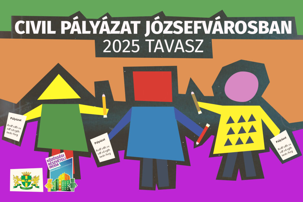 Civil pályázat Józsefvárosban 2025 tavasz  