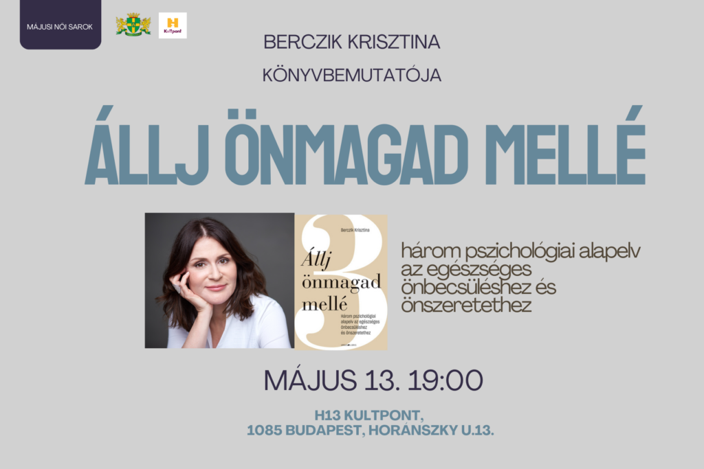 Májusi Női sarok a H13 Kultpontban
