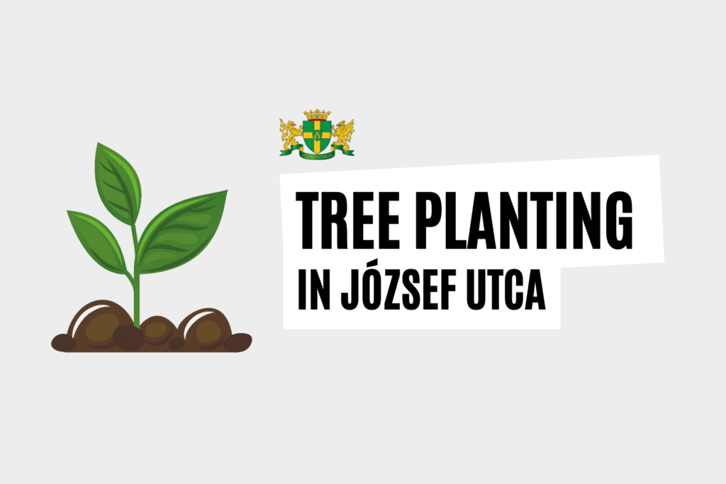 Tree planting in József utca